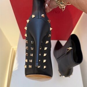 Valentino Garavani Black Heeled Boots